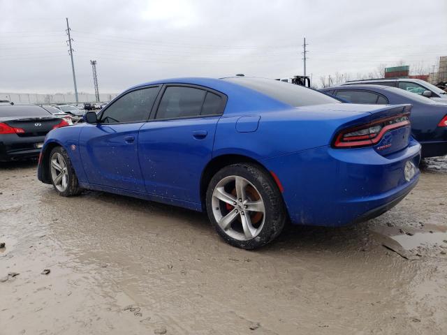 2C3CDXAG1JH166969 - 2018 DODGE CHARGER POLICE BLUE photo 2