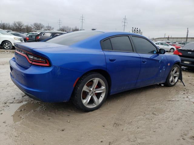 2C3CDXAG1JH166969 - 2018 DODGE CHARGER POLICE BLUE photo 3