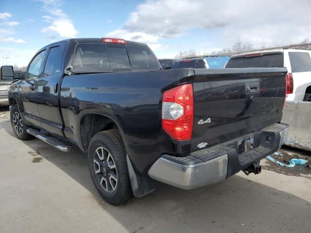 5TFUW5F10HX633971 - 2017 TOYOTA TUNDRA DOUBLE CAB SR/SR5 BLACK photo 2