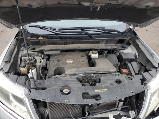 5N1AR2MM2EC706357 - 2014 NISSAN PATHFINDER S SILVER photo 11