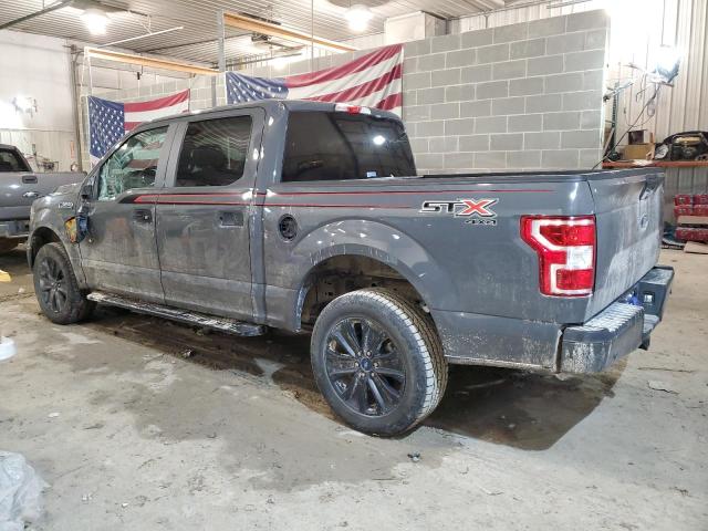 1FTEW1E5XLFB18377 - 2020 FORD F150 SUPERCREW GRAY photo 2