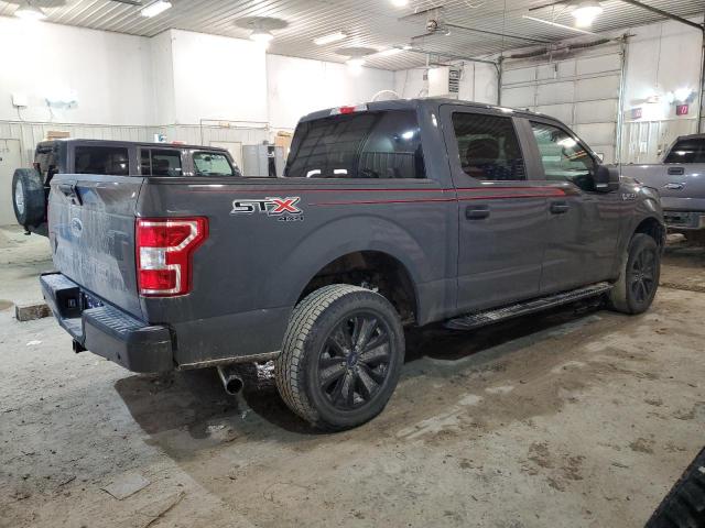 1FTEW1E5XLFB18377 - 2020 FORD F150 SUPERCREW GRAY photo 3