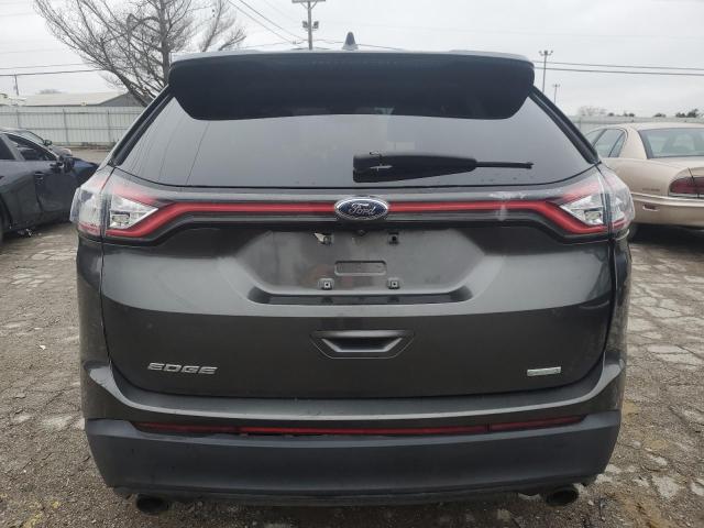 2FMPK3G9XGBC17557 - 2016 FORD EDGE SE GRAY photo 6