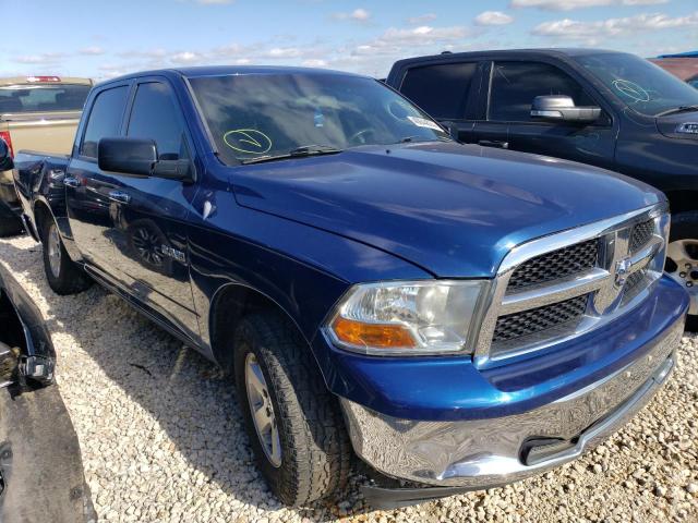 1D7RB1CP1AS133278 - 2010 DODGE RAM 1500 BLUE photo 4