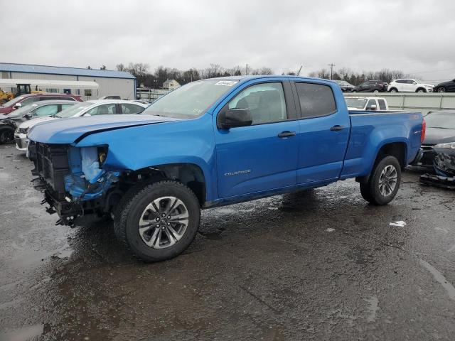 1GCGTDEN1N1173903 - 2022 CHEVROLET COLORADO Z71 BLUE photo 1