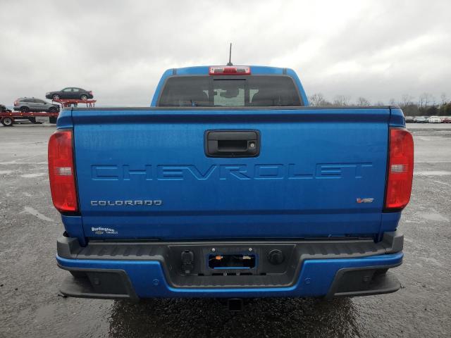 1GCGTDEN1N1173903 - 2022 CHEVROLET COLORADO Z71 BLUE photo 6