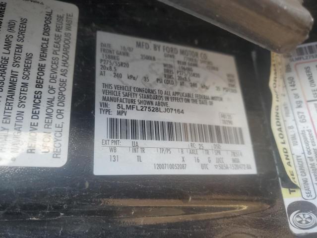 5LMFL27528LJ07164 - 2008 LINCOLN NAVIGATOR L 黑色 照片 14