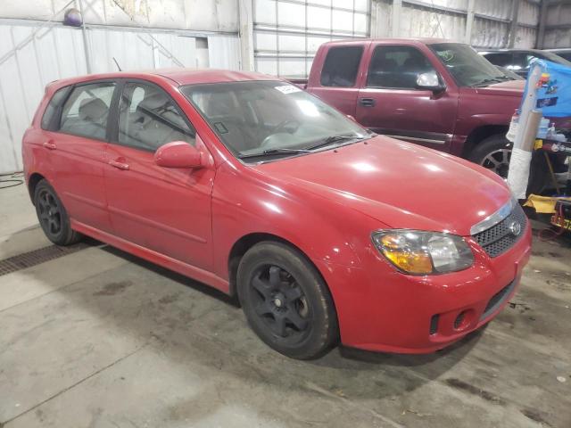 KNAFE161075002729 - 2007 KIA SPECTRA5 SX RED photo 4