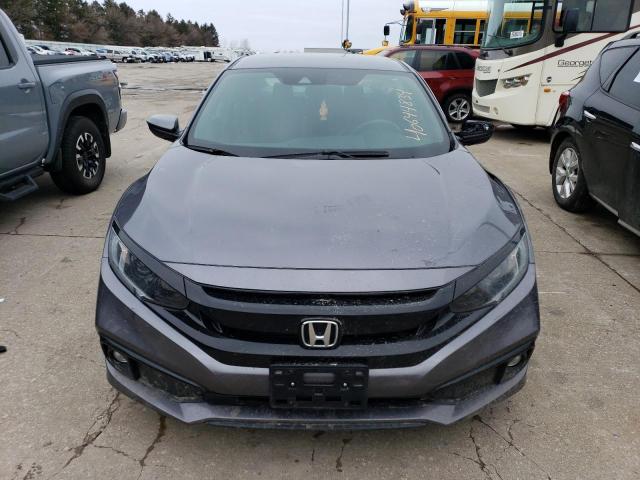 19XFC2F89LE022312 - 2020 HONDA CIVIC SPORT GRAY photo 5