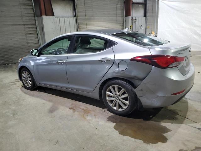 5NPDH4AE8FH594537 - 2015 HYUNDAI ELANTRA SE SILVER photo 2