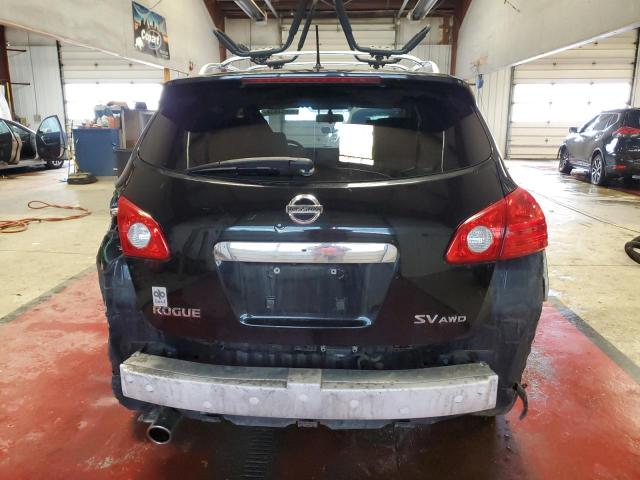 JN8AS5MV5DW647129 - 2013 NISSAN ROGUE S BLACK photo 6