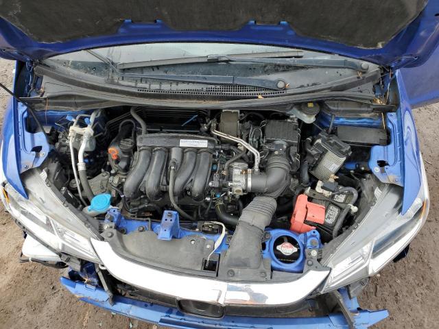 3HGGK5H52JM726433 - 2018 HONDA FIT LX BLUE photo 11