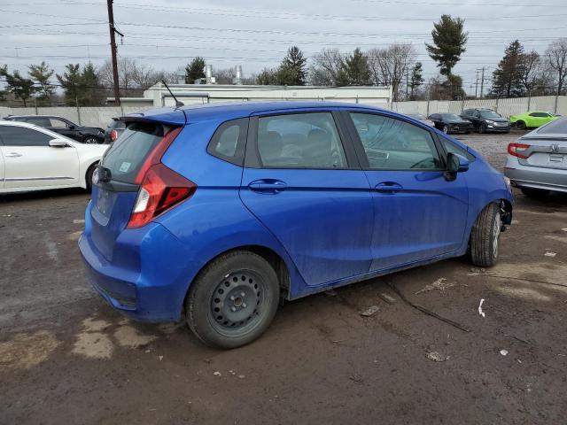 3HGGK5H52JM726433 - 2018 HONDA FIT LX BLUE photo 3