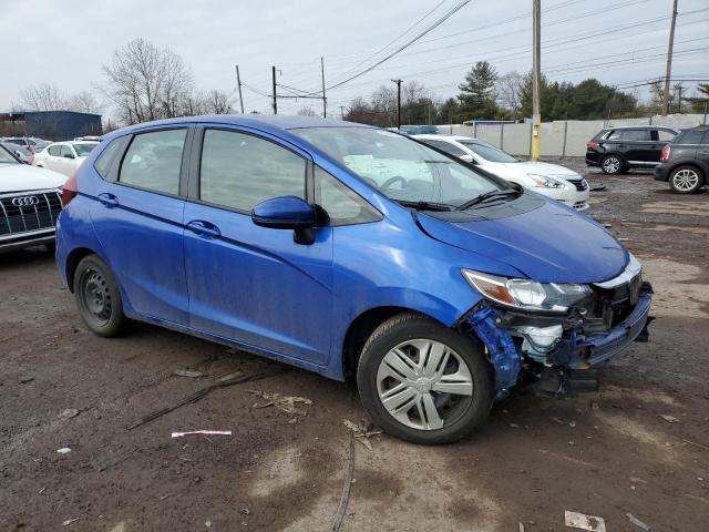 3HGGK5H52JM726433 - 2018 HONDA FIT LX BLUE photo 4