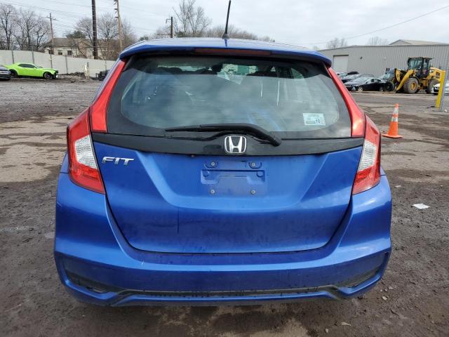 3HGGK5H52JM726433 - 2018 HONDA FIT LX BLUE photo 6