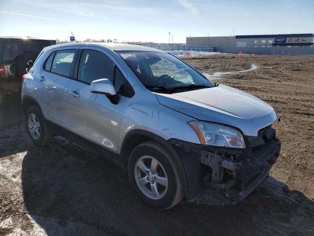 3GNCJPSB6FL243560 - 2015 CHEVROLET TRAX 1LS SILVER photo 4