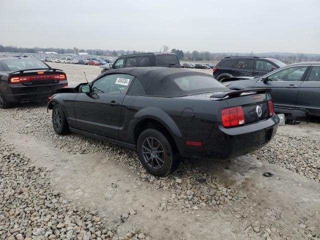 1ZVFT84N055205850 - 2005 FORD MUSTANG BLACK photo 2