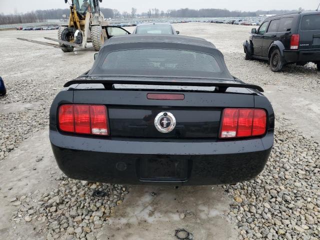 1ZVFT84N055205850 - 2005 FORD MUSTANG BLACK photo 6