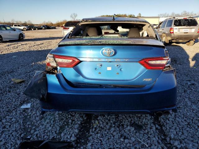 4T1K61AK3LU353418 - 2020 TOYOTA CAMRY XSE BLUE photo 6