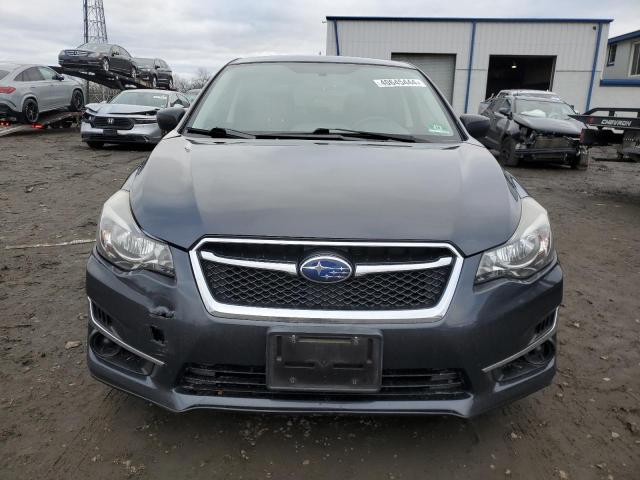 JF1GPAA68G8209359 - 2016 SUBARU IMPREZA GRAY photo 5