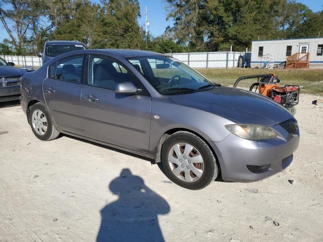 JM1BK12F161417379 - 2006 MAZDA 3 I GRAY photo 4