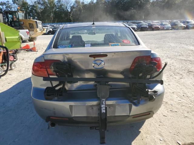 JM1BK12F161417379 - 2006 MAZDA 3 I GRAY photo 6