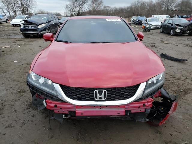 1HGCT1B86EA014730 - 2014 HONDA ACCORD EXL RED photo 5