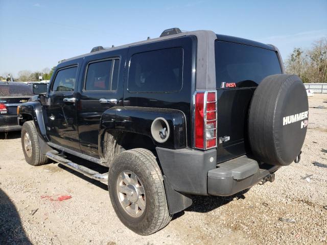 5GTDN136468217871 - 2006 HUMMER H3 BLACK photo 2