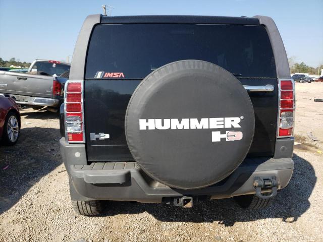 5GTDN136468217871 - 2006 HUMMER H3 BLACK photo 6