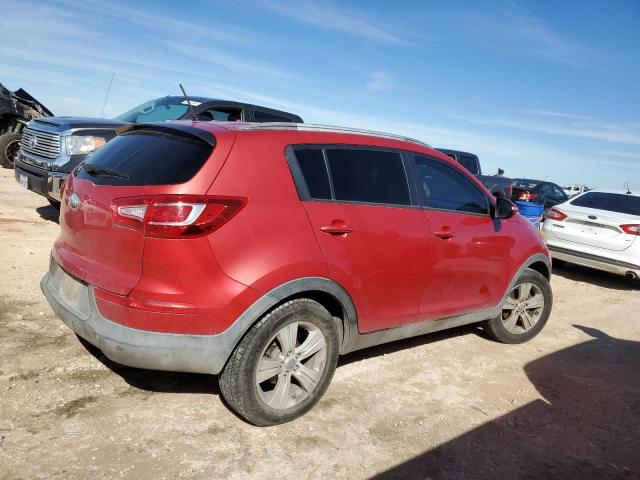 KNDPB3A25D7463176 - 2013 KIA SPORTAGE BASE RED photo 3