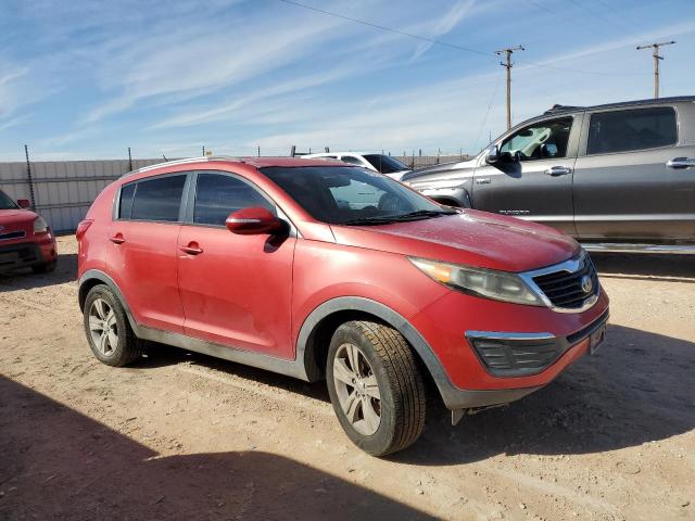 KNDPB3A25D7463176 - 2013 KIA SPORTAGE BASE RED photo 4