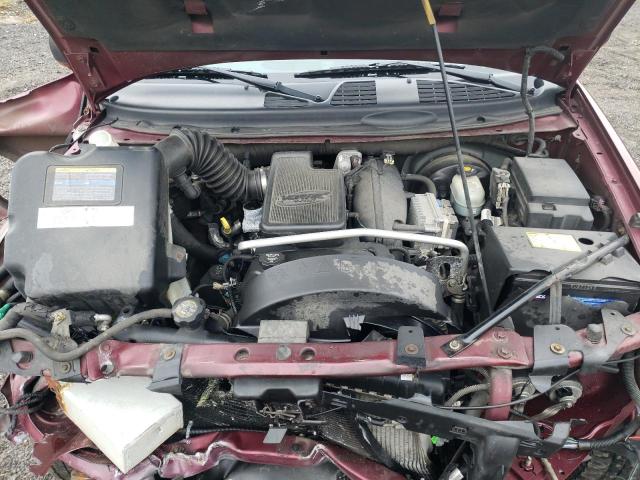 1GKDT13S242213008 - 2004 GMC ENVOY BURGUNDY photo 11