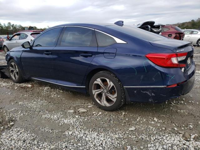 1HGCV1F52JA037748 - 2018 HONDA ACCORD EXL BLUE photo 2