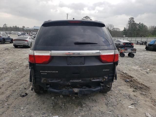 1C4RDJDG4DC559645 - 2013 DODGE DURANGO CREW BLACK photo 6