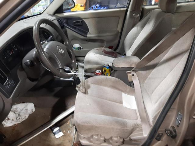 KMHDN46D86U363082 - 2006 HYUNDAI ELANTRA GLS TAN photo 7