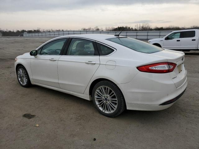 3FA6P0LU3ER202249 - 2014 FORD FUSION SE HYBRID WHITE photo 2