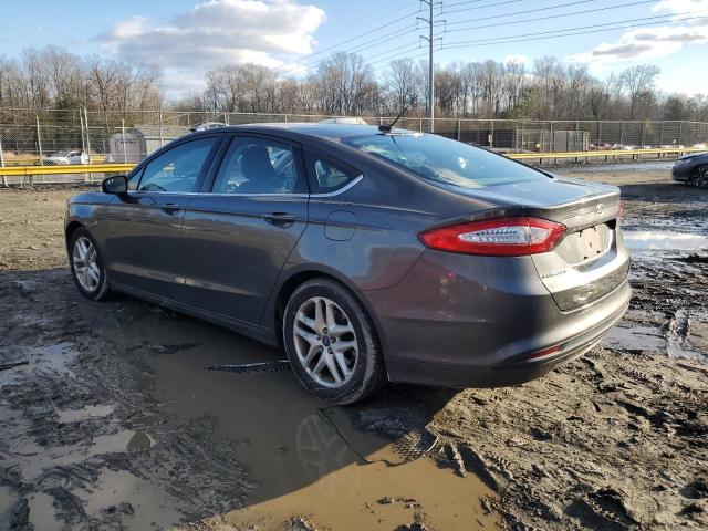 3FA6P0H72GR174997 - 2016 FORD FUSION SE GRAY photo 2