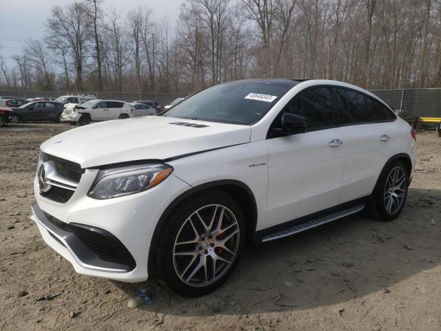 4JGED7FBXKA141145 - 2019 MERCEDES-BENZ GLE COUPE 63 AMG-S WHITE photo 1