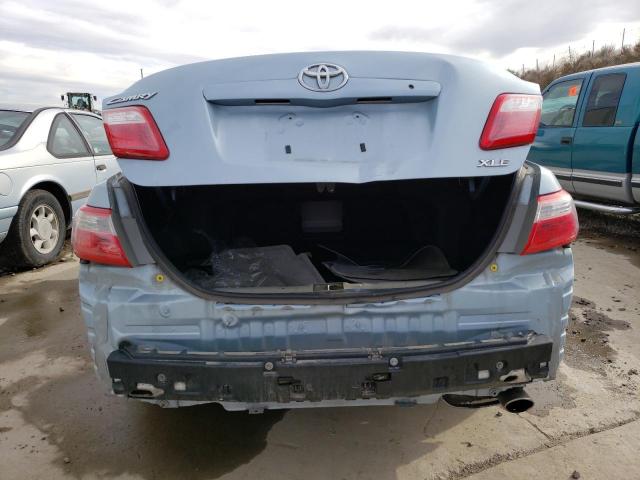 4T1BE46K69U824077 - 2009 TOYOTA CAMRY BASE BLUE photo 6