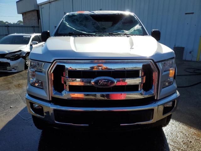 1FTEW1E82HFA92715 - 2017 FORD F150 SUPERCREW SILVER photo 5