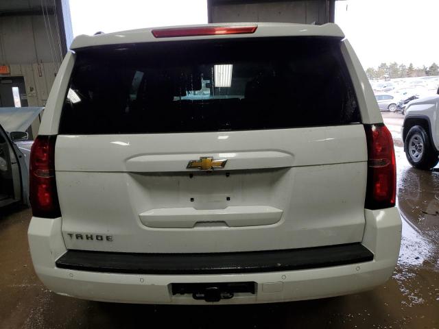 1GNSKAEC4FR609924 - 2015 CHEVROLET TAHOE K1500 LS WHITE photo 6