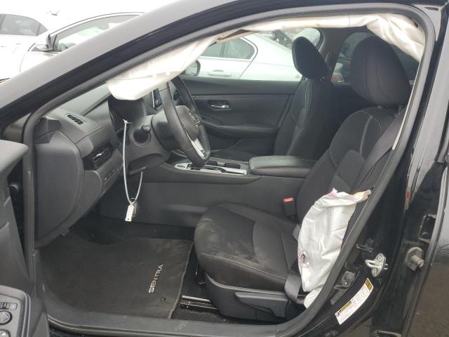 3N1AB8CV8LY220407 - 2020 NISSAN SENTRA SV BLACK photo 7