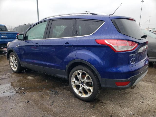 1FMCU9J95EUC57962 - 2014 FORD ESCAPE TITANIUM BLUE photo 2