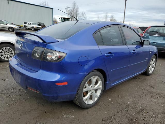 JM1BK323971686197 - 2007 MAZDA 3 S BLUE photo 3