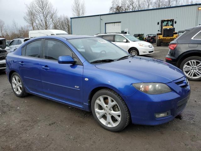 JM1BK323971686197 - 2007 MAZDA 3 S BLUE photo 4