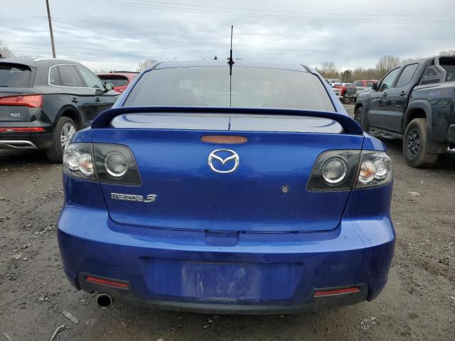 JM1BK323971686197 - 2007 MAZDA 3 S BLUE photo 6