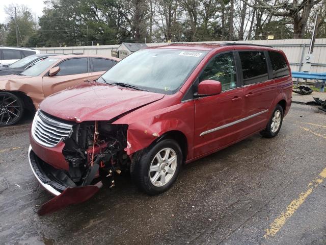 2C4RC1BG4DR583991 - 2013 CHRYSLER TOWN & COU TOURING წითელი ფოტო 1