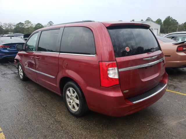 2C4RC1BG4DR583991 - 2013 CHRYSLER TOWN & COU TOURING წითელი ფოტო 2