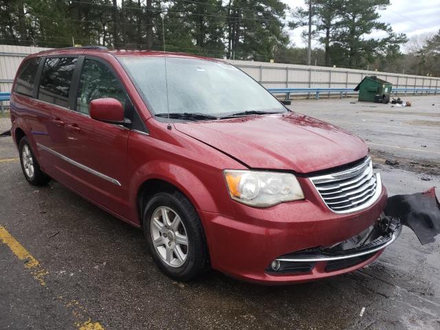 2C4RC1BG4DR583991 - 2013 CHRYSLER TOWN & COU TOURING წითელი ფოტო 4