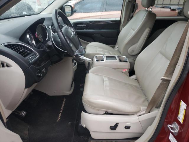 2C4RC1BG4DR583991 - 2013 CHRYSLER TOWN & COU TOURING წითელი ფოტო 7